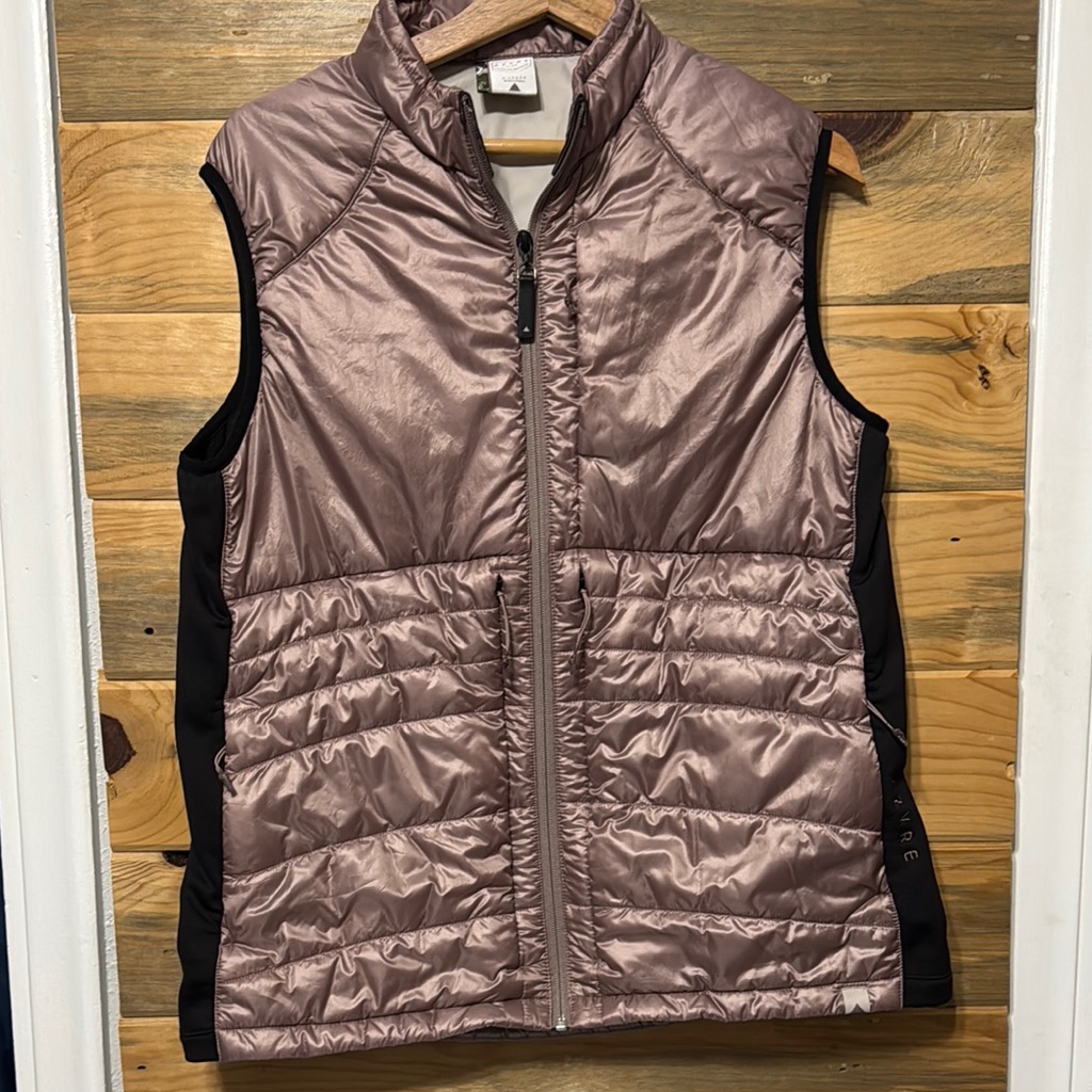 Azyre Women’s Metallic Pink Quilted Conceal Carry Vest Left Or Right Handed Xl